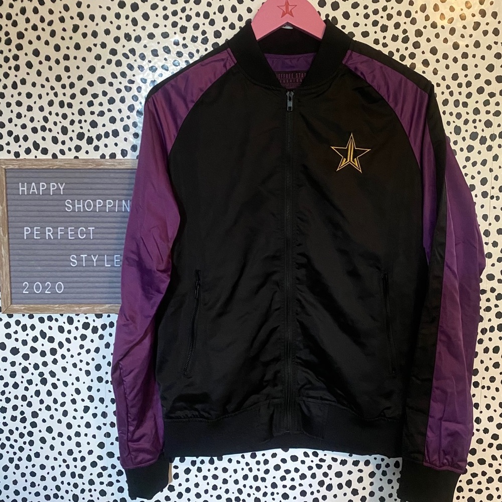 Jeffree Star Blue Blood Bomber Jacket Size Medium